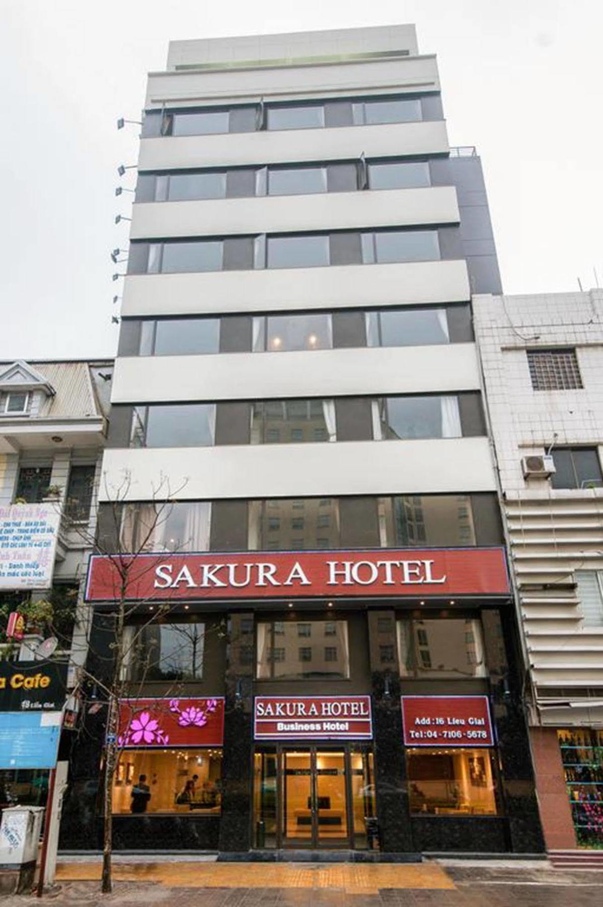 Sakura Hotel Hanói Exterior foto